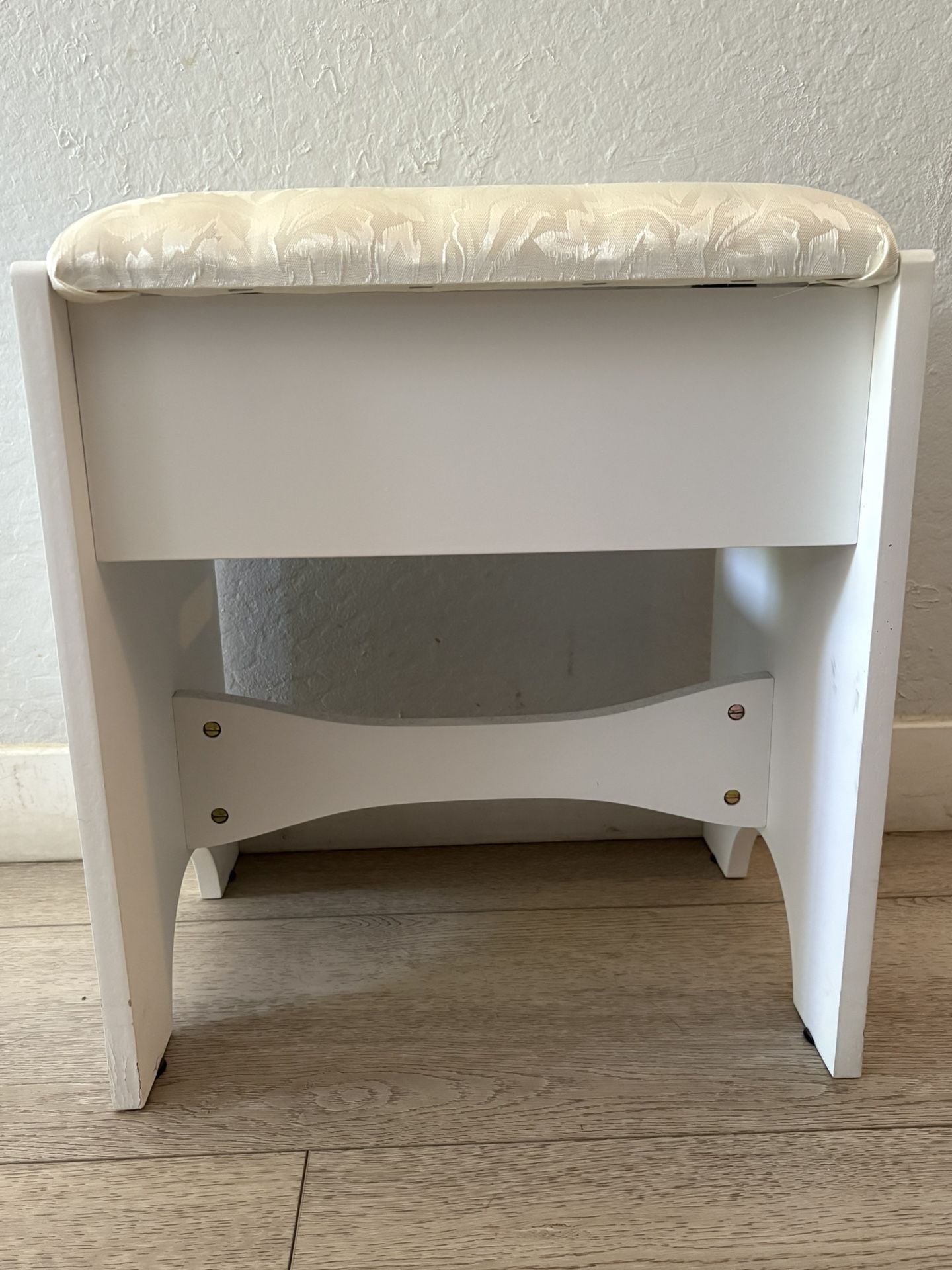 Wooden Vanity Stool