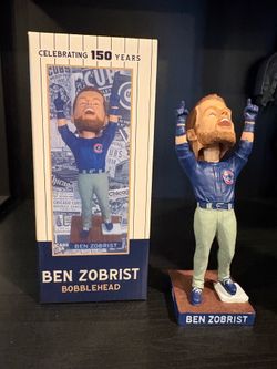 Ben Zobrist  Bobblehead Chicago cubs 2026 Sga