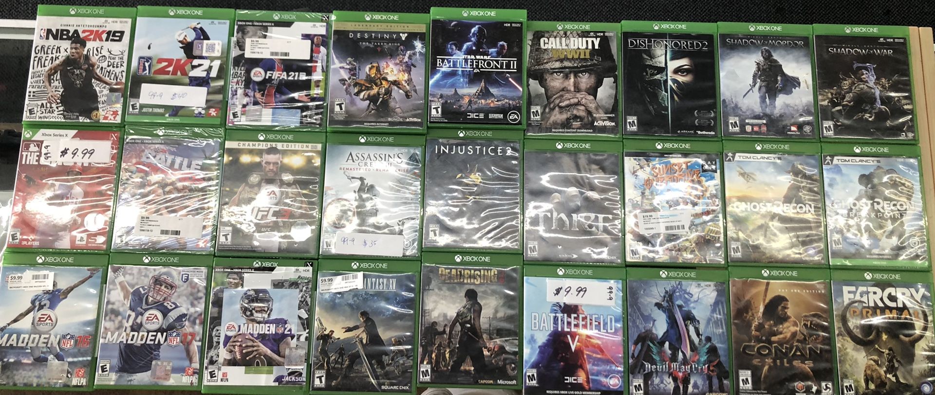 Video Games - Multiple Platforms