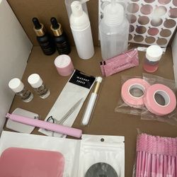Eyelash Extension Starter Kit + Practice Mannequin – Many Supplies