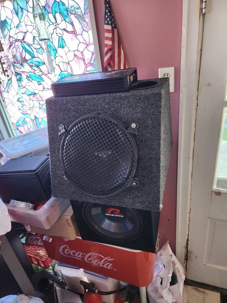 Speakers And Amplifier