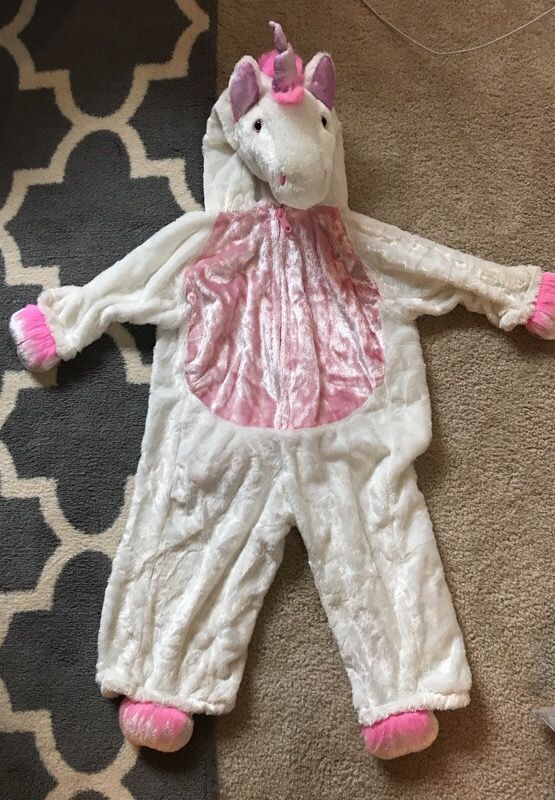 Unicorn costume size 2-3T