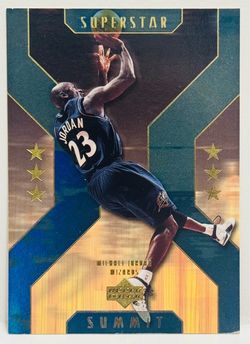 2001-02 Upper Deck Superstar Summit Michael Jordan #SS10 HOF 03rx