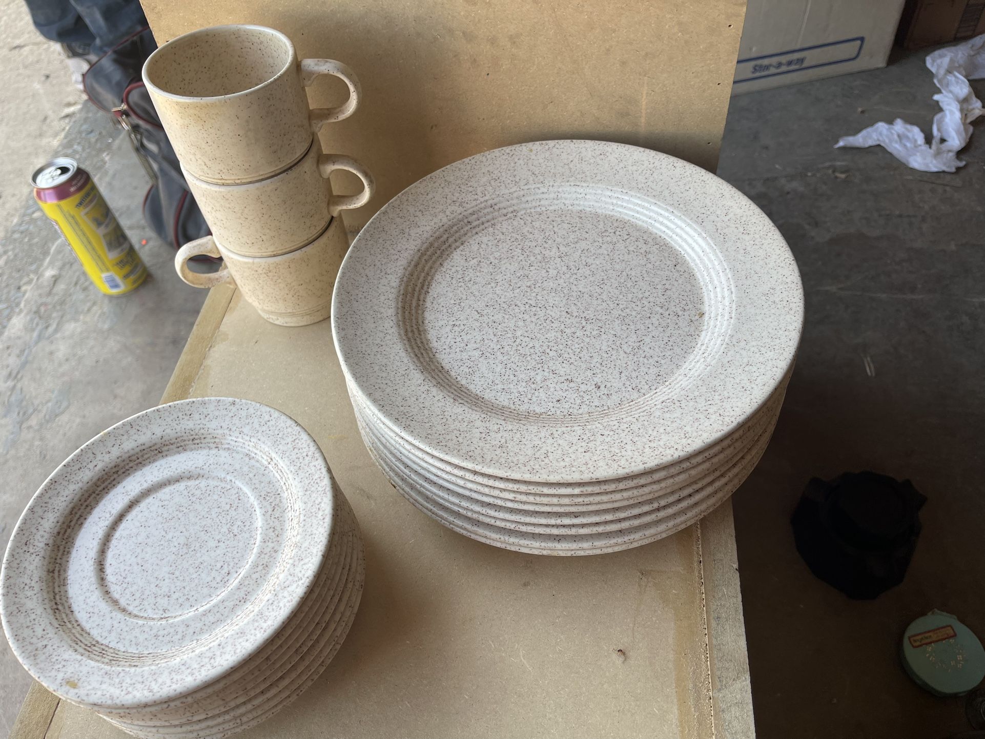 Vintage Plates And Cups