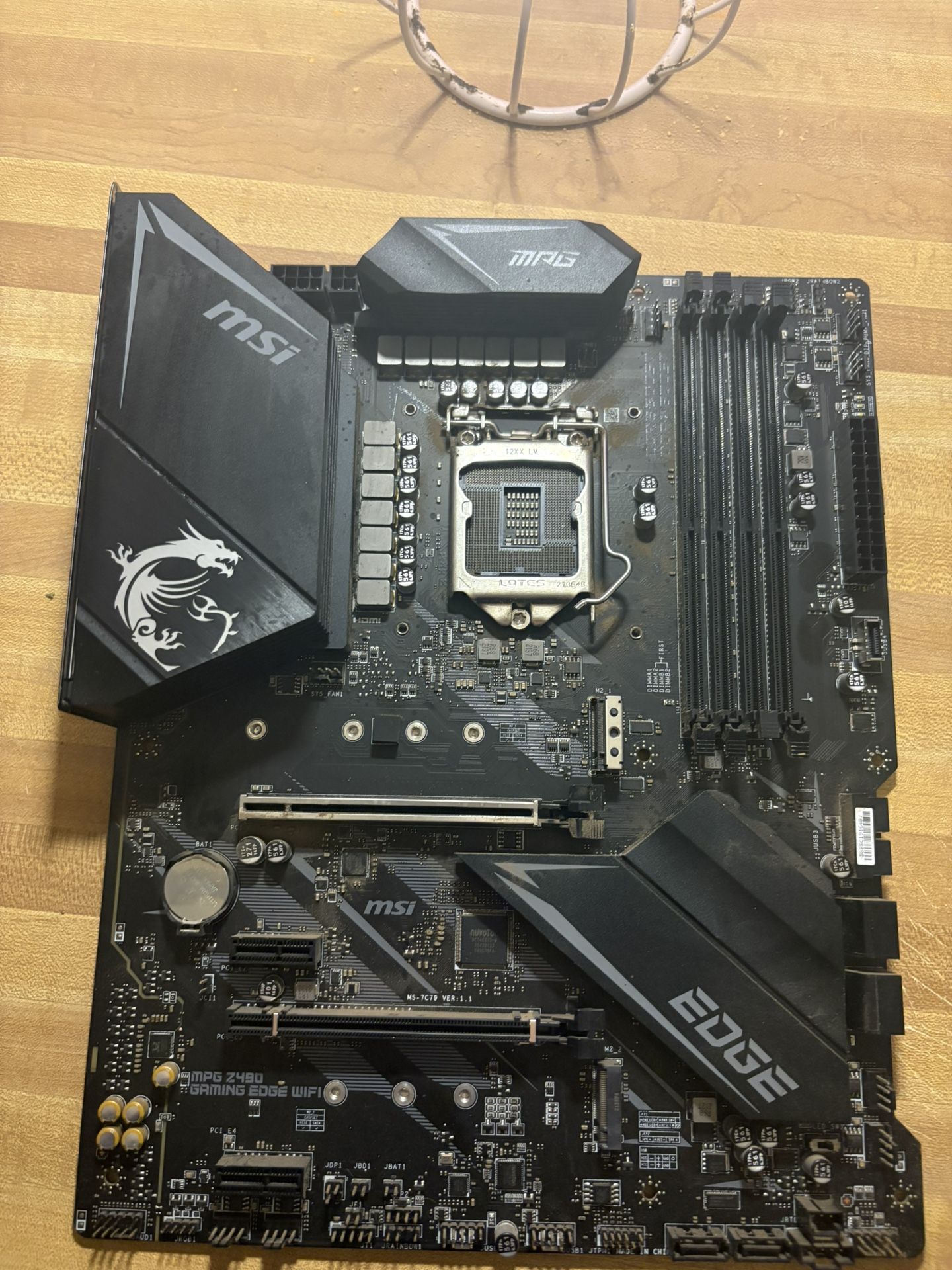 MSI Motherboard With WiFi For Lga Socket 1200