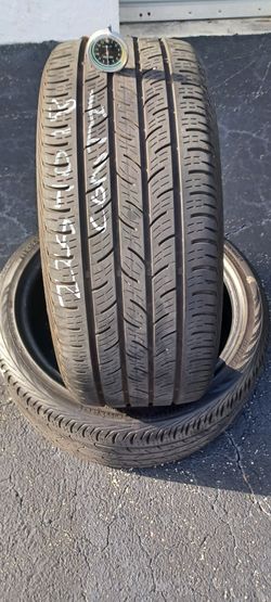 2 225 40 18 CONTINENTAL PROCONTACT  USED TIRES 