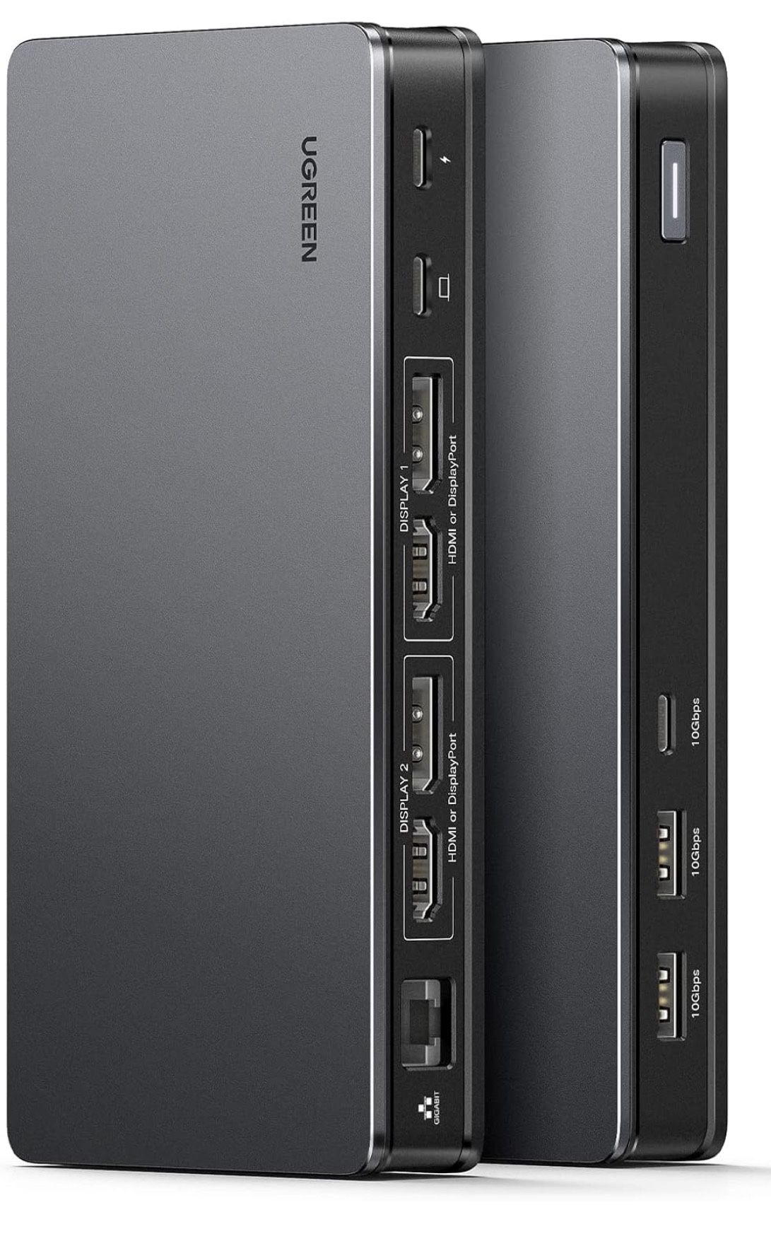 UGREEN Revodok Pro 209 USB C Docking Station, DisplayLink 9-in-1 Dual 4K@60hz Monitor Dock for MacBook & Windows