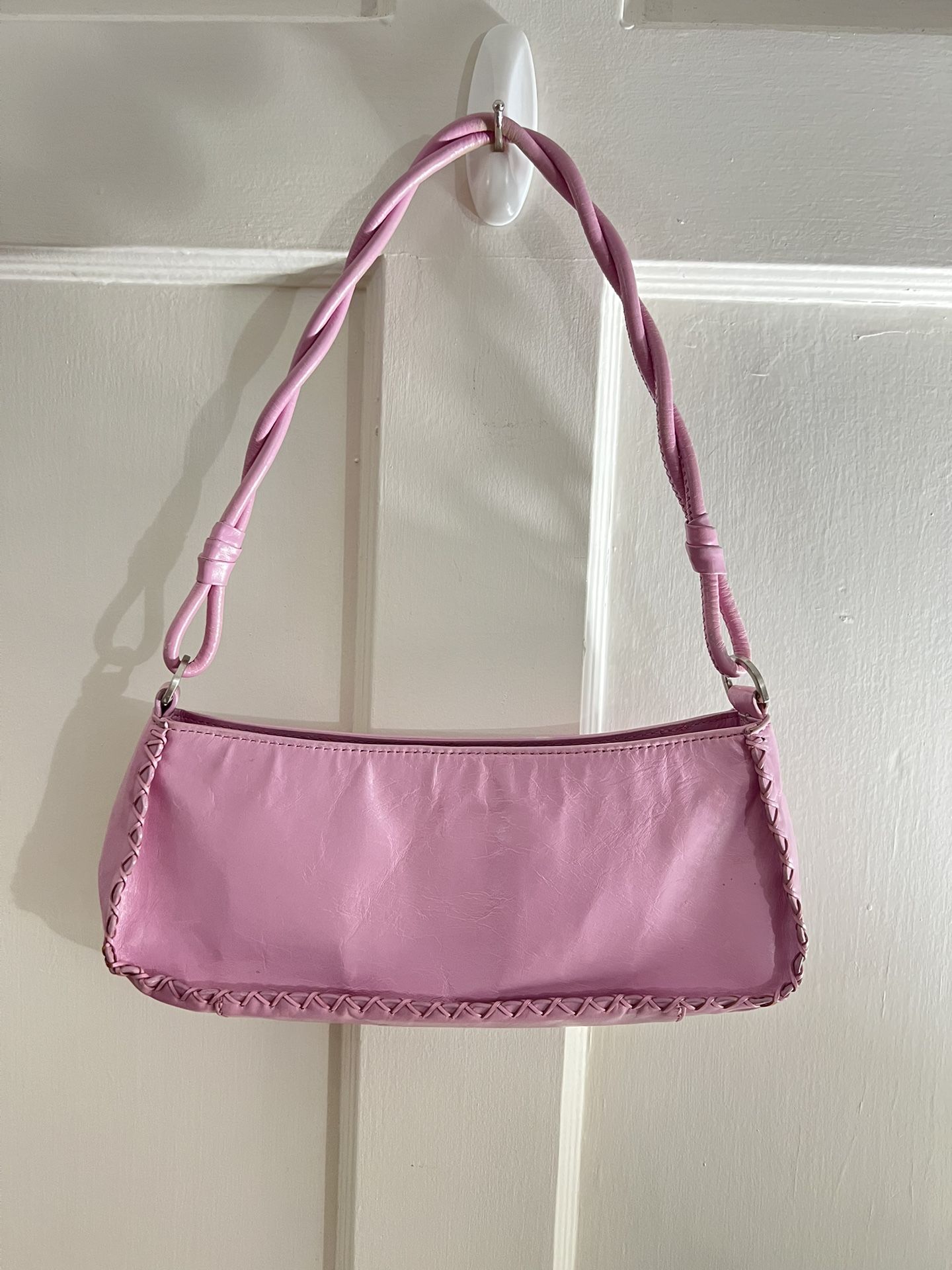 Y2K Style Sigrid Olsen Leather Pink Purse