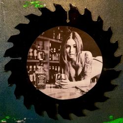Jack Daniels Decorative Saw Blade