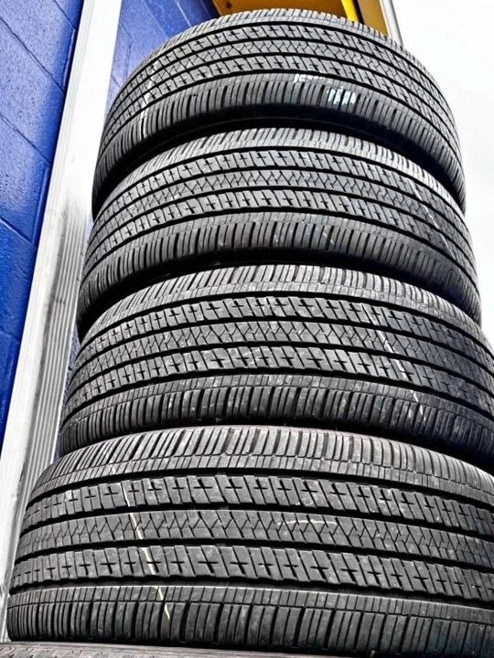 235 60 18 Bridgestone Tires Con 80% De Vida Las 4tires ⚡️⚡️