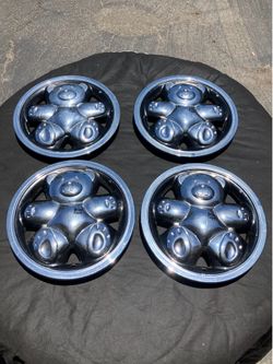 Teddy Bear Wheel Hubcaps for 14” Steelies