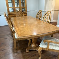 6 Seater Wooden Kitchen Table