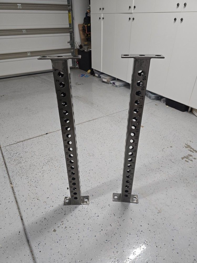 Rep Fitness PR 5000 Crossmember Pair. 41" Clear Coat