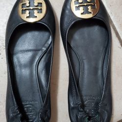Tory Burch  Black Flat 8