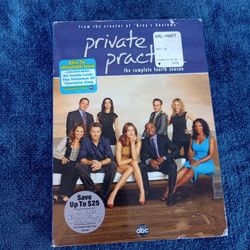 Private Practice The Complete 4th 4 Fourth Season DVD New Sealed Grey's Anatomy