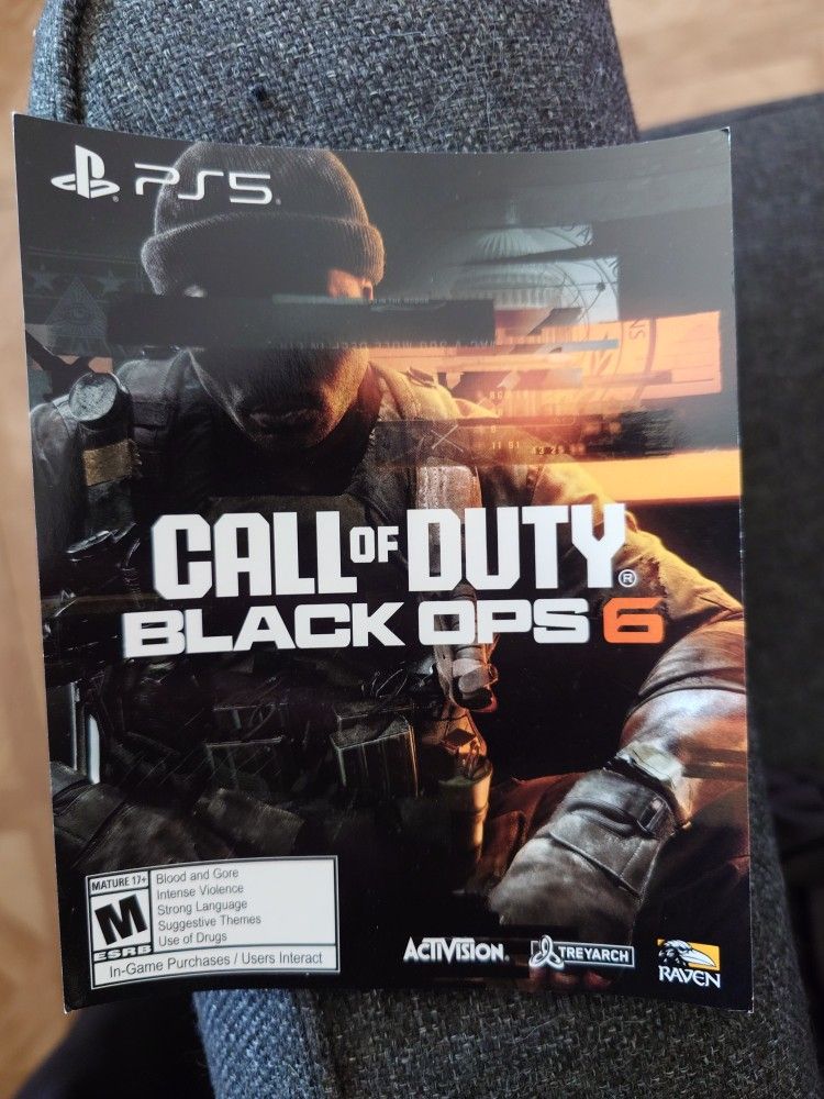 Call Of Duty Black Ops 6 PS5 