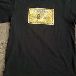 bathing ape t-shirt size M
