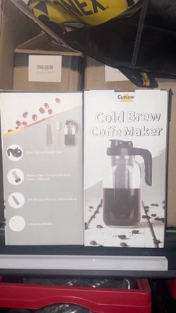 CUPLUW 64oz COLD BREW Maker Mason Jar/Pitcher