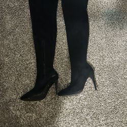 Knee High Heels
