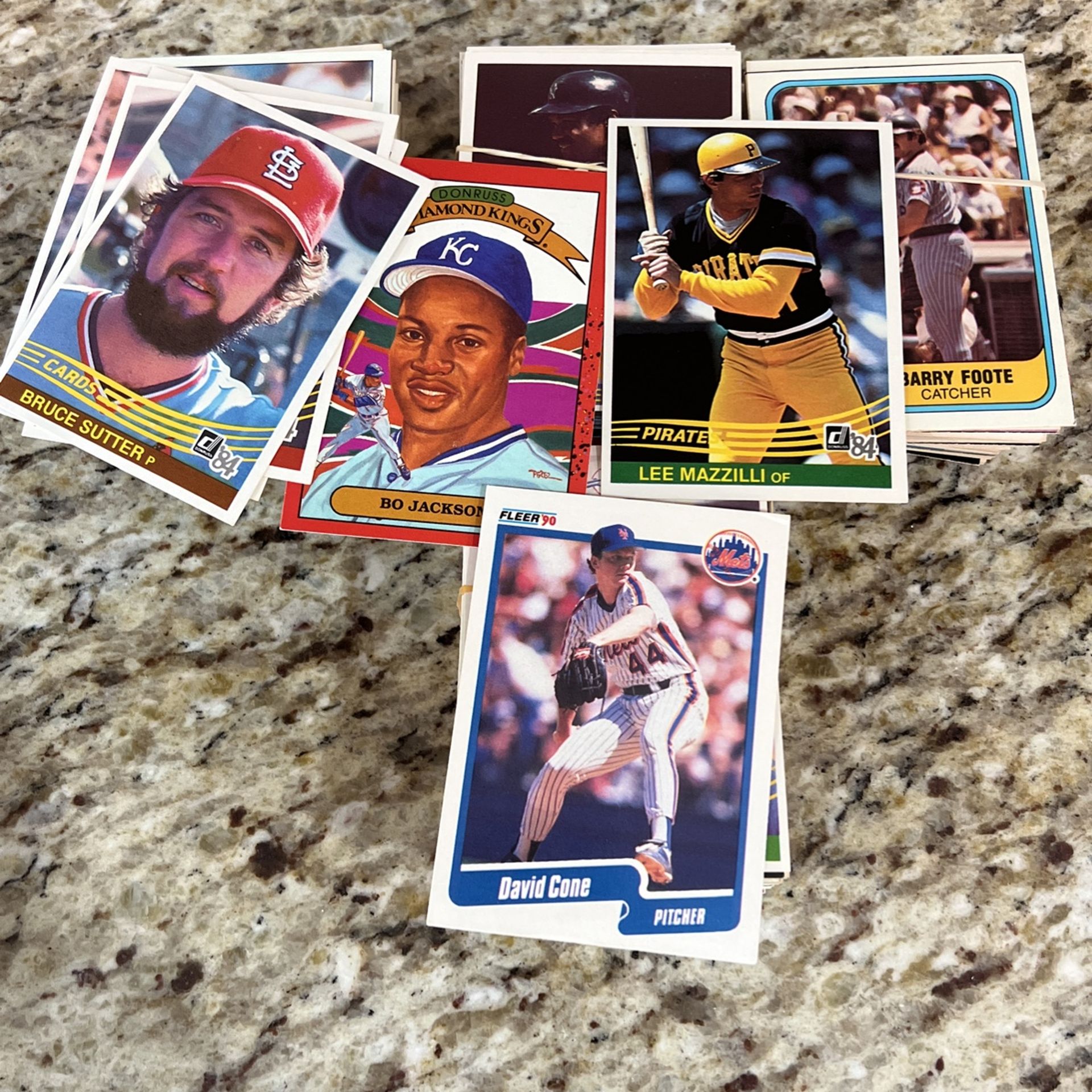 Baseball Cards-1( 1980s)-all mint -407 cards 