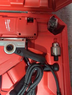Milwaukee Corded Drill with Case and Accessories