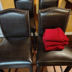 4  Bar Stools Bar Height