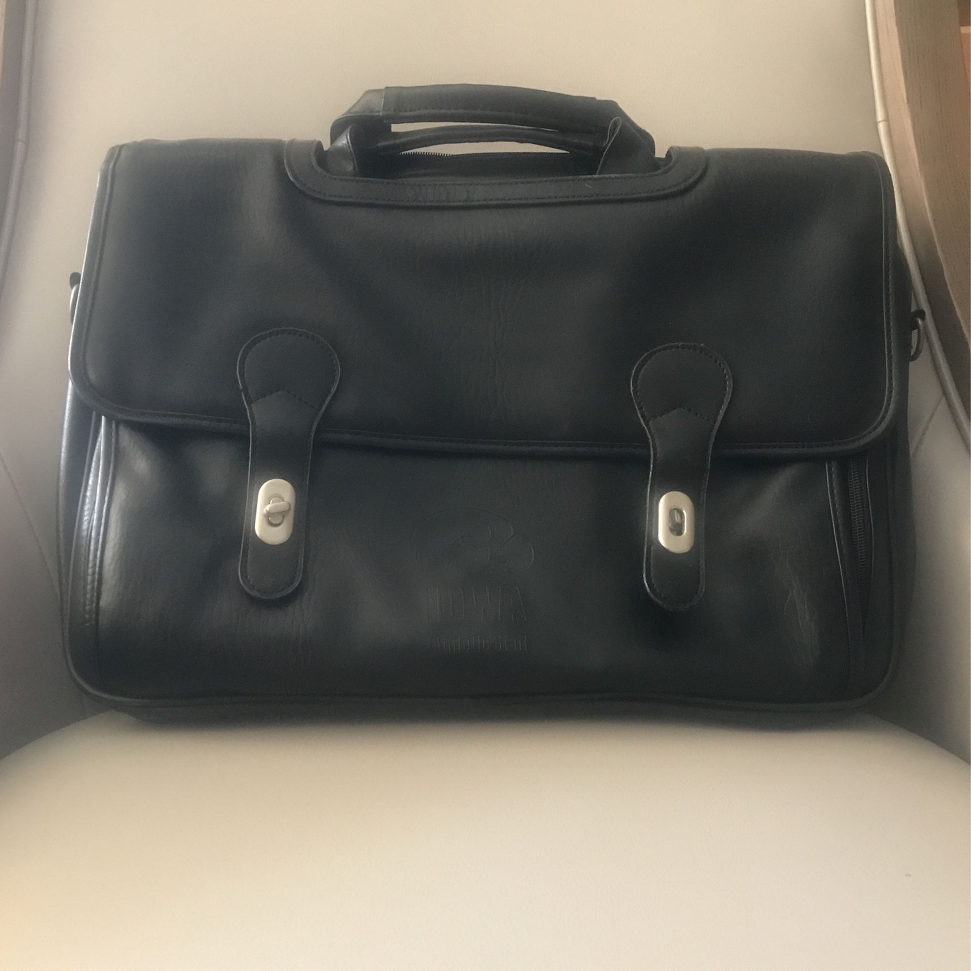 Multi-use Briefcase/satchel: Hawkeye Embossed