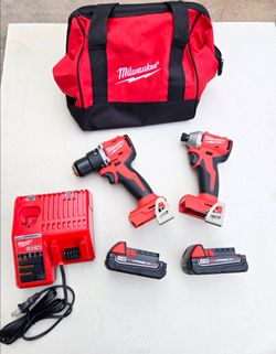 Milwaukee 18V Brushless Compact Two Tool Combo KIT