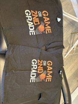 2 Second Grade Basketball Shirts