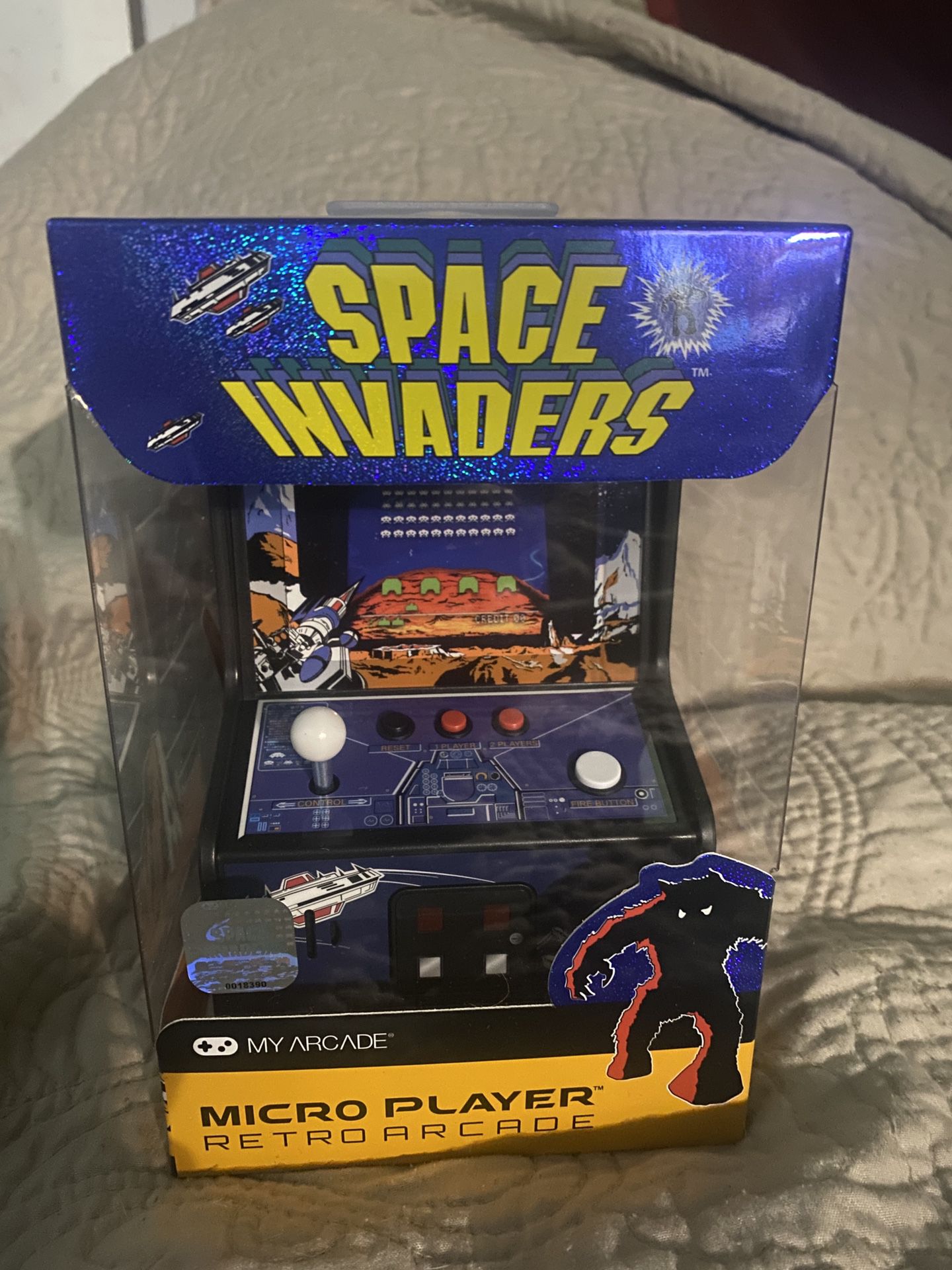 MY ARCADE mini SPACE INVADERS Atari micro player retro arcade BRAND NEW 80's