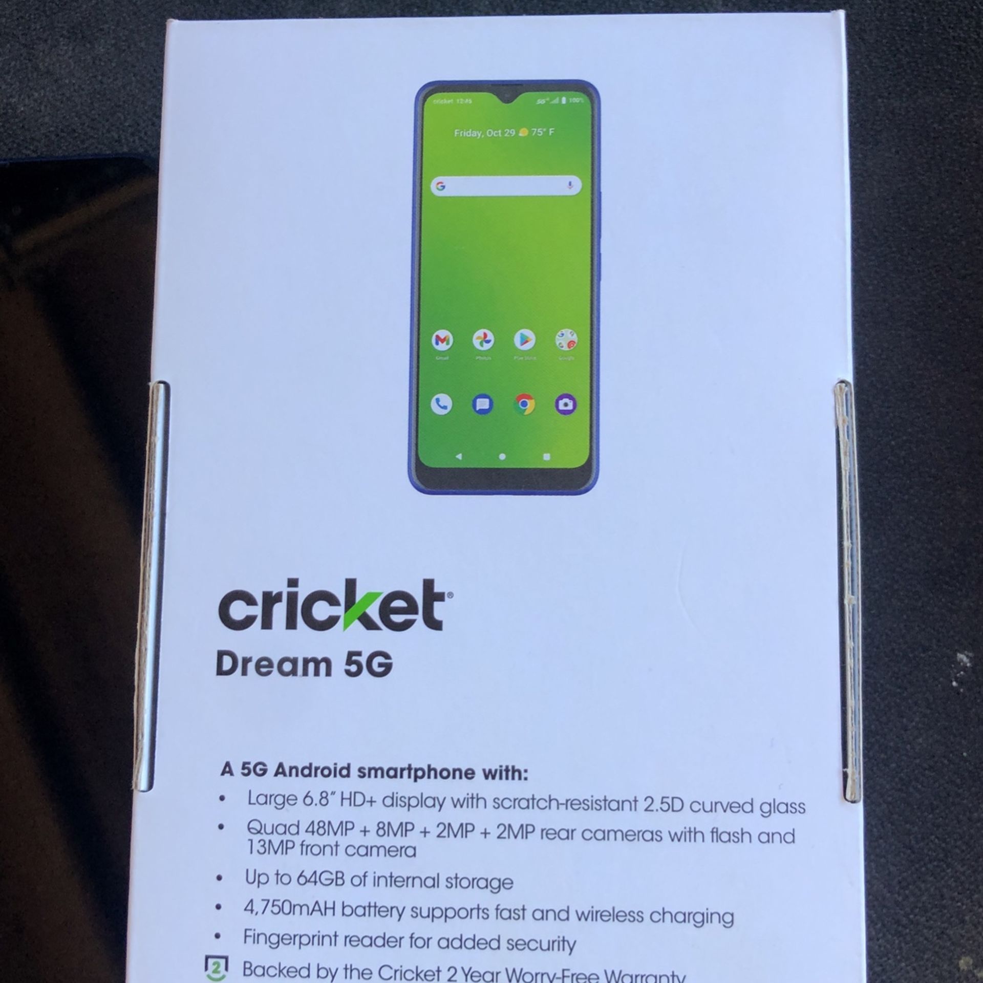 Cricket Dream 5G Phone New