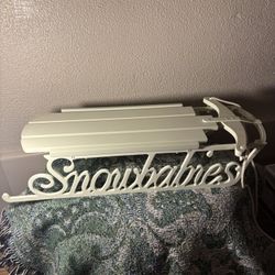 Department 56 Snowbabies Display Sled