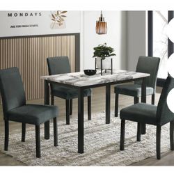 Dining Table Set With 4 Chair