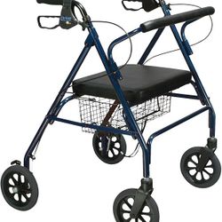 Drive Bariatric Rollator Walker w Seat
