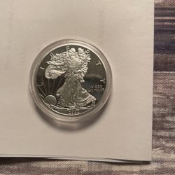 American Eagle Silver Coin ( Fake )