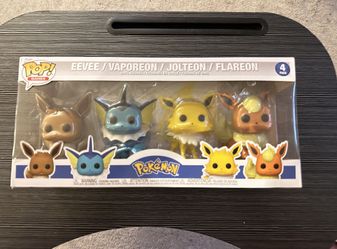Funko Pops Pokemon Set - Evie Evolution Exclusive Set