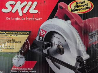 Circular Saw, 7.25 inch blade, 2 3 HP, like new inbox.