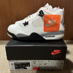 Jordan 4 White Cement Sz 7y