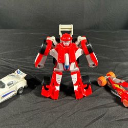 Playskool Rescue Bot & Spy Racers 