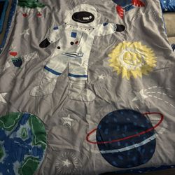 Toddler Outer Space Bed Covers