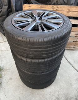 Set Of 4 2018 WRX WHEELS SUBARU 17" OEM ENKEI RIMS TIRES. Should fit WRX years 2015-2021 with 5 X 114.3 Bolt Pattern. TPMS sensors included!  All