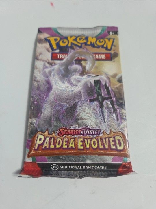 Pokemon SV Paldea Evolved Booster Pack - 10 Cards / Pack - Random Art - SEALED