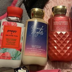 New Bath And Body Works Lotions & Mist