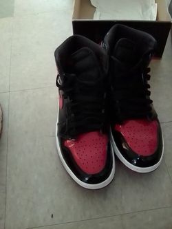 Jordan patent 1s and cherry 12s size 8