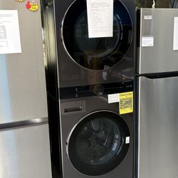 Top Rated🔥LG Washtower with Steam✨4.5 cu.ft Washer and 7.4 cu.ft Gas Dryer