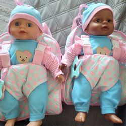 2 Babydoll Backpack/ Carrier