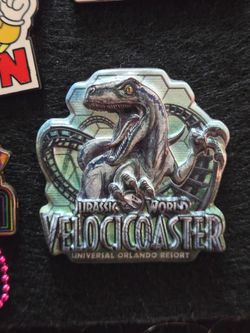 Universal Orlando Resort Jurassic World VelociCoaster Pin