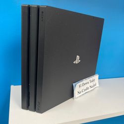 Sony Playstation 4 Pro 1TB PS4 Pro Gaming Console - PAYMENTS AVAILABLE With $1 DOWN - NO CREDIT NEEDED