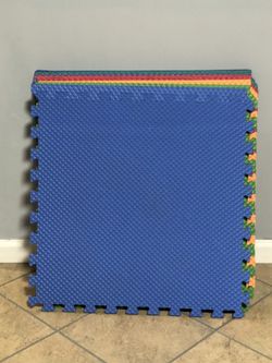 8 Pcs Foam Puzzle Play Mat 25” X 25”