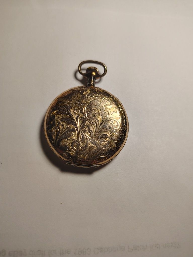 Collector's Grade Antique 1896 Waltham Riverside 19 Jewel Pocket Watch